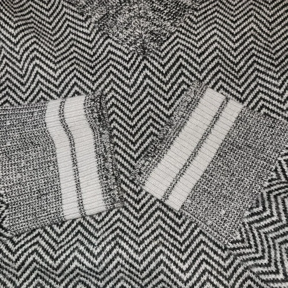 Diesel Vintage Tricot & Co. Wool Blend Herringbone V Neck Sweater